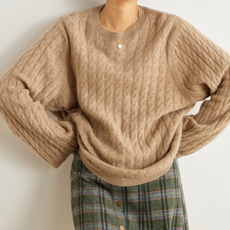 Drune | Cashmere Couture Gestrickter Pullover