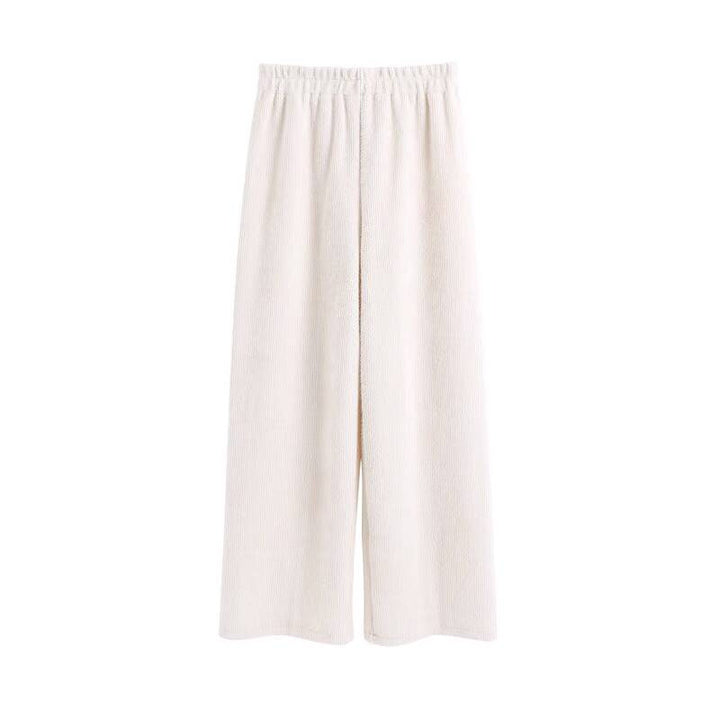 Damen Strick-Loungewear-Set mit elegantem Rollkragen und luxuriösem Materialien Drune