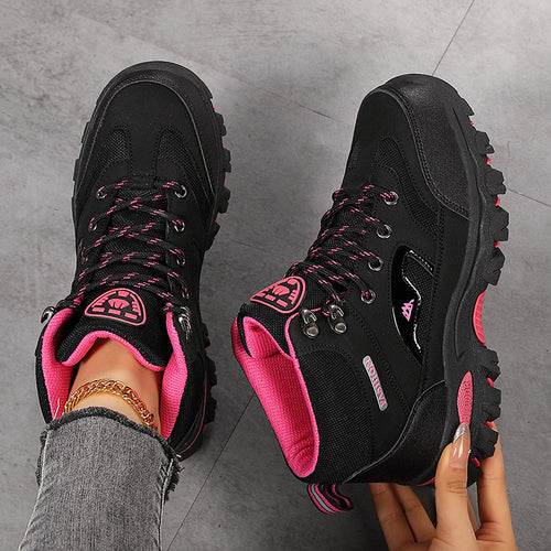 Damen Hochleistungs-Wasserdichte Wanderstiefel Drune