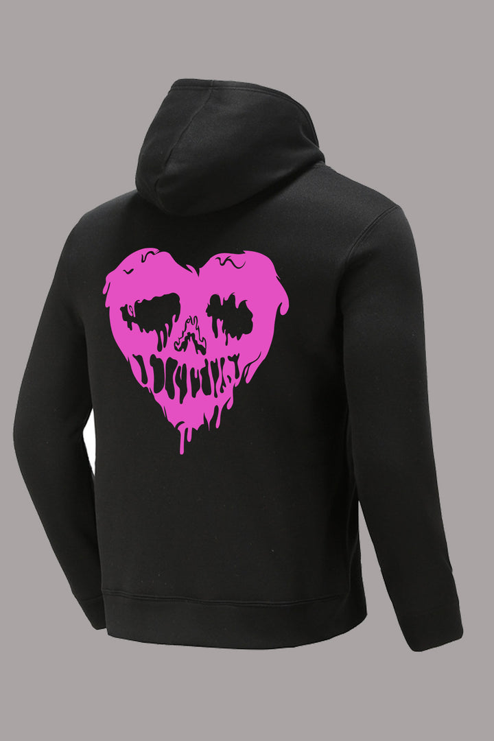 Herren Kapuzenpullover mit einzigartigem Totenkopfdesign Drune