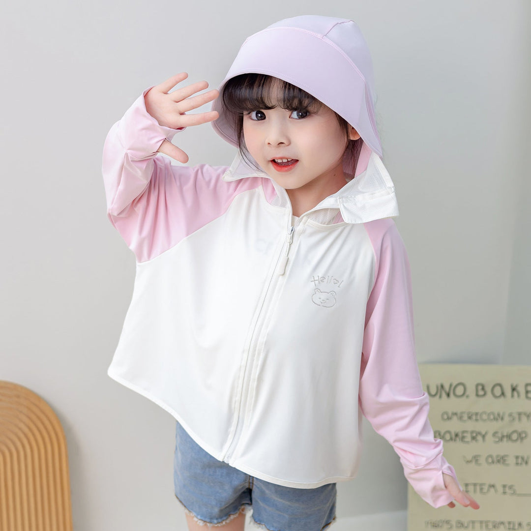 Damen leichte UV-Schutzjacke mit Kapuze Drune