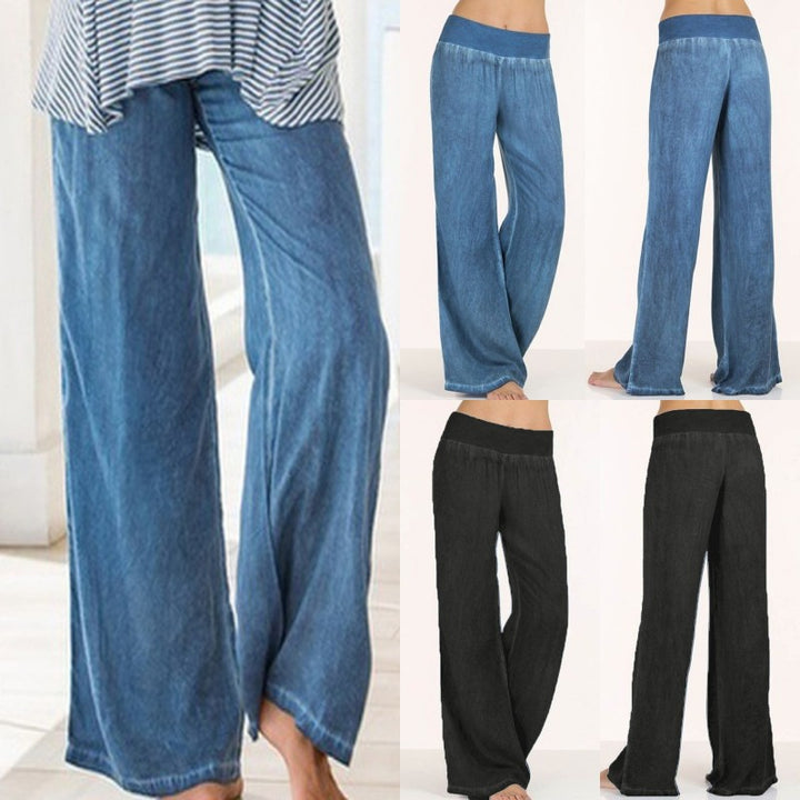 Damen lässige Weite Hose Drune