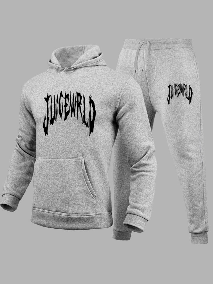 Damen Hoodie und Jogginghose Set im kreativen Urban-Style Drune