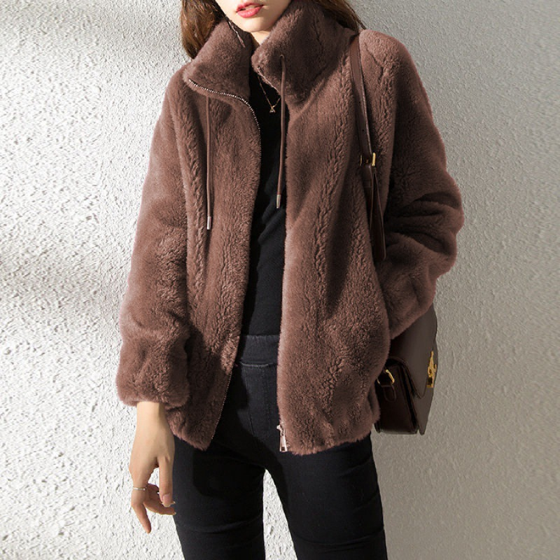 Drune | Modischer Damen-Teddy-Mantel Warme