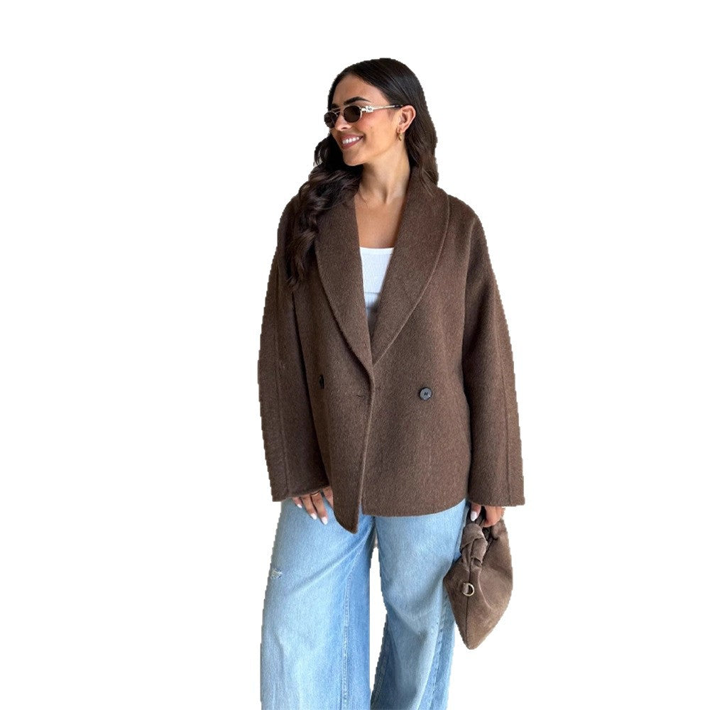 Damen eleganter Oversized Blazer Drune