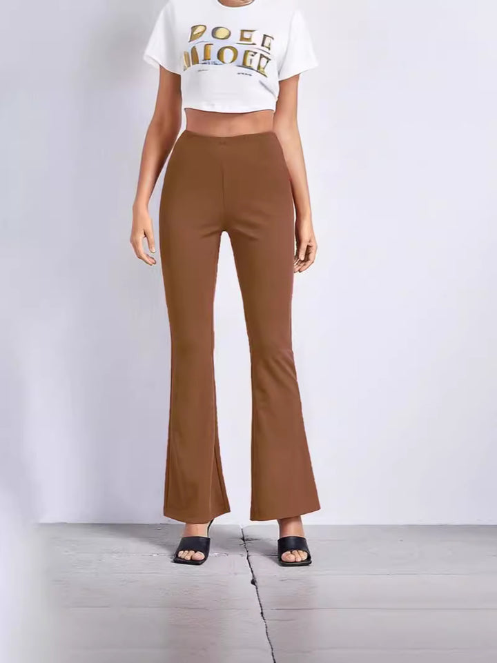 Damenhosen im lässigen Bootcut-Stil Drune