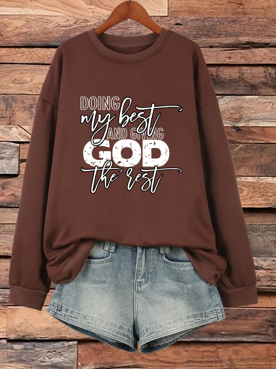 Damen Sweater mit persönlichem Motiv Drune