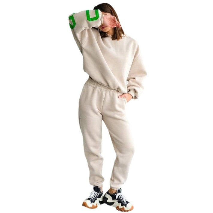 Damen lässiger Oversized Hoodie mit sportlichen Details Drune