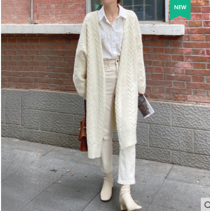 Damen Großer Strickcardigan Drune