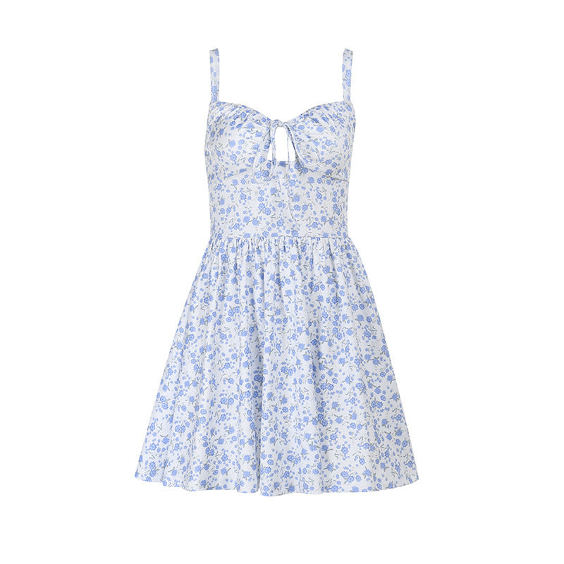 Damen Verspieltes Blumenkleid Drune