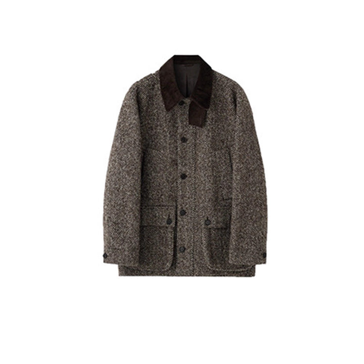 Damen Übergangsjacke im modernen Herringbone-Design Drune