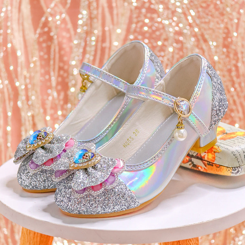 Mädchen Elegante Ballerinas mit Schmuckapplikationen Drune
