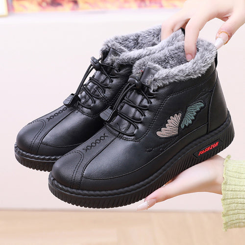 Damen Winterstiefel mit kuscheligem Futter Drune