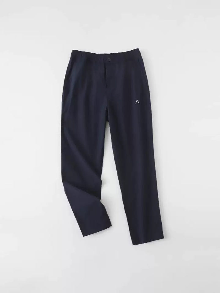 Damen funktionale Freizeit-Hose mit elastischem Bund und seitlichen Taschen Drune