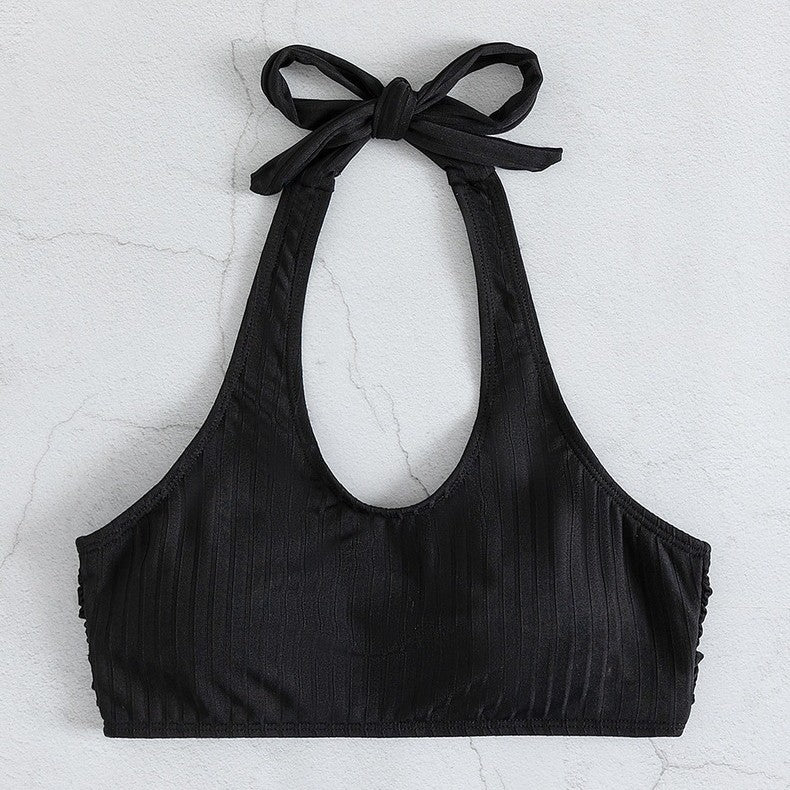 Damen Sportliches Crop-Top Drune
