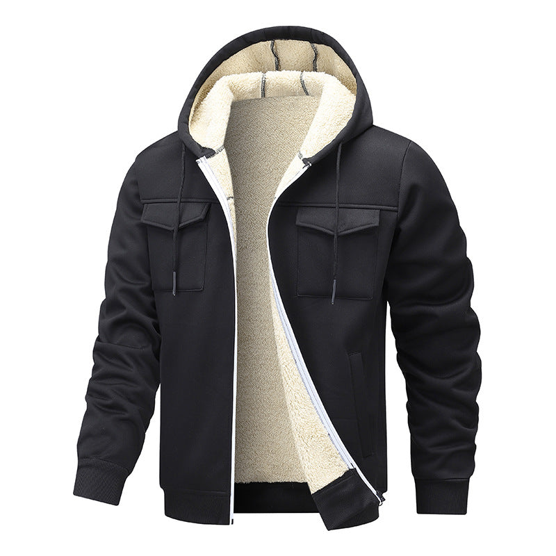 Herren Sweatjacke mit weichem Innenfutter Drune