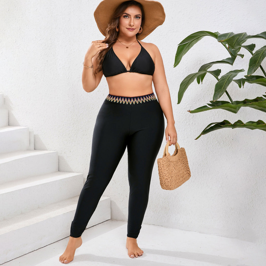 Damen Leggings mit elastischem Bund Drune