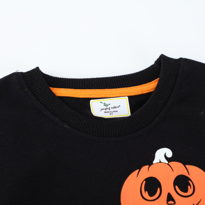 Jungen Kuschelsweatshirt mit gruseligem Halloween-Motiv Drune