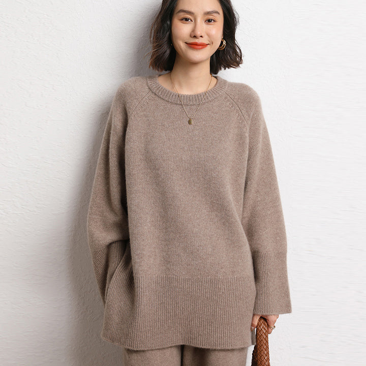 Damen Moderner Oversized Pullover Drune