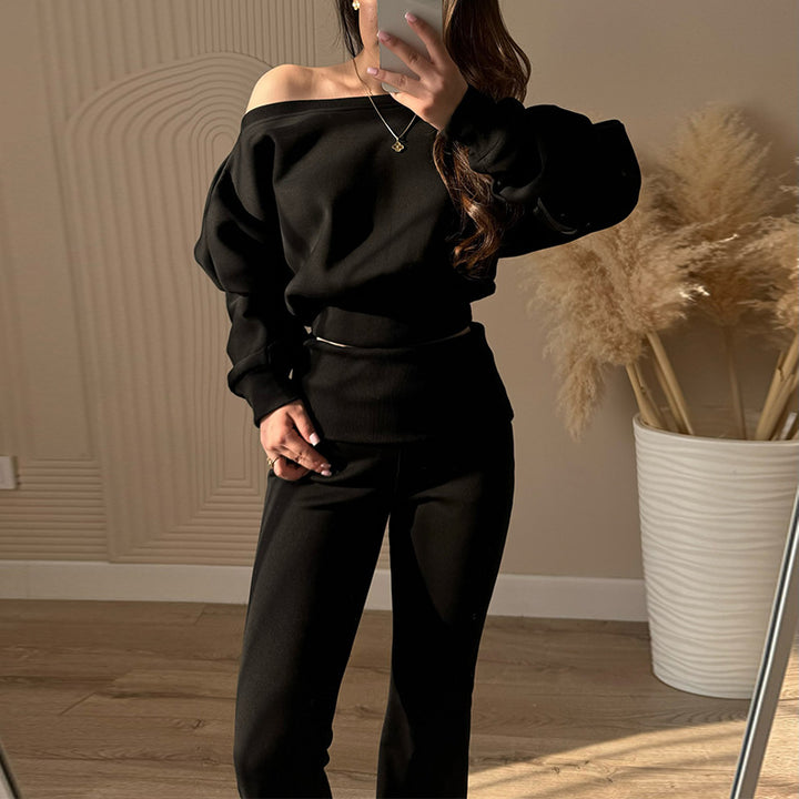 Damen lässiger oversized Lounge-Anzug Drune