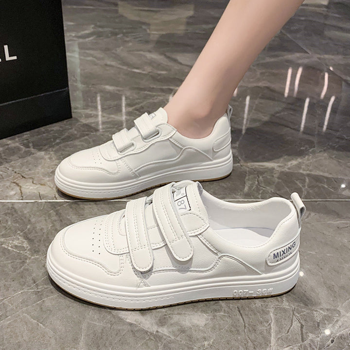 Damen Klettverschluss Freizeit Sneaker Drune