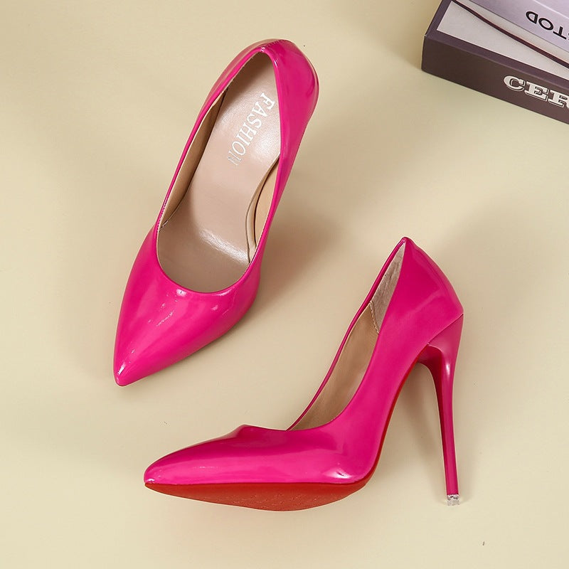 Damen Hochhackige Lackpumps Drune