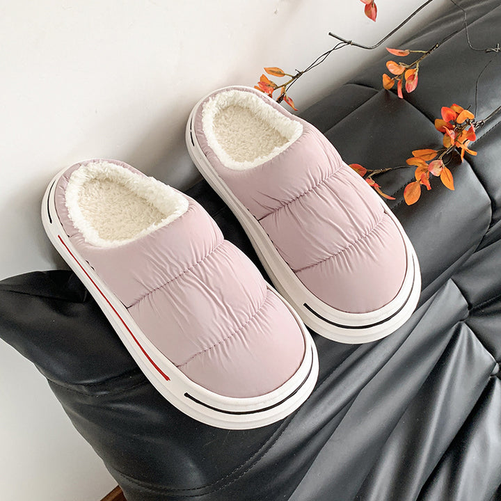 Damen Hausschuh-Sneaker mit kuscheliger Fütterung Drune