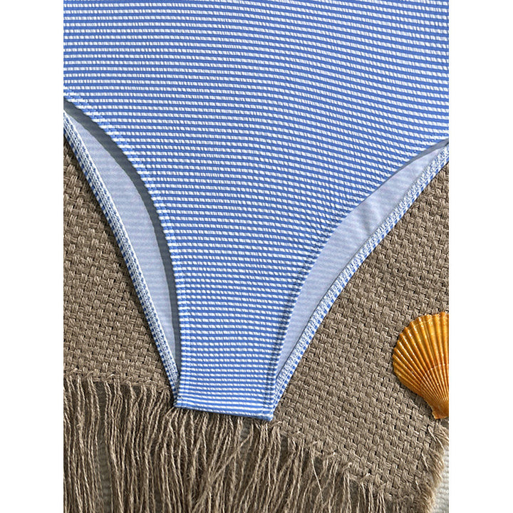 Damen Einteiler Badeanzug mit raffiniertem Häkeldetail Drune