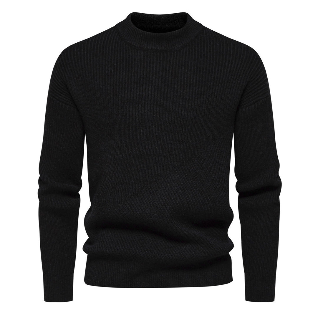 Herren Feinstrickpullover mit modernem Rippenmuster und hochwertiger Verarbeitung Drune