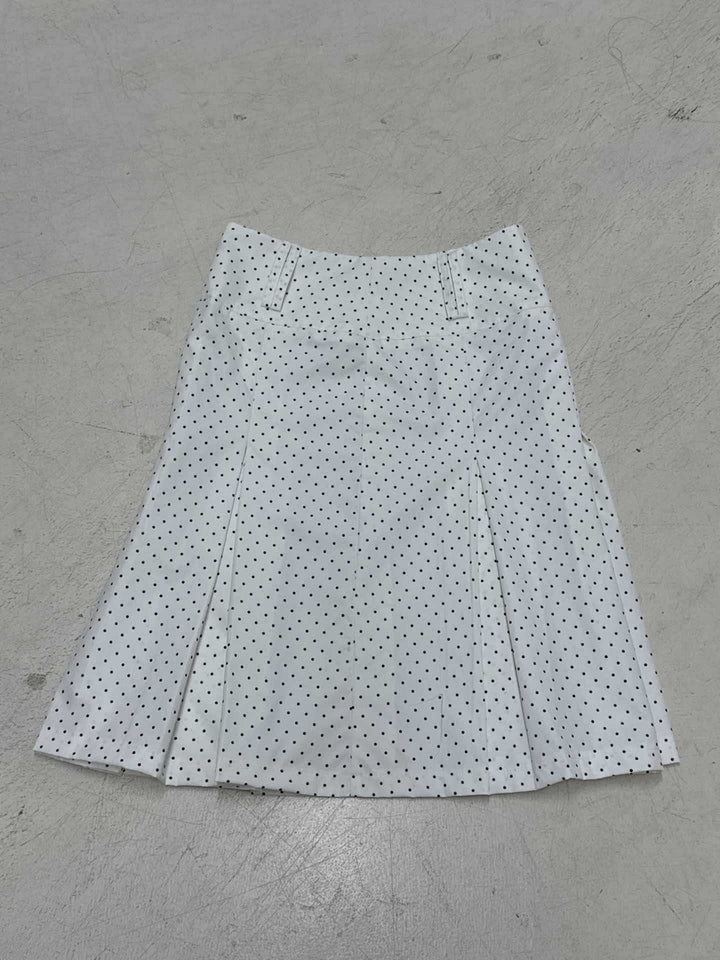 Damen Midirock mit verspieltem Punktmuster und eleganter A-Linie Drune