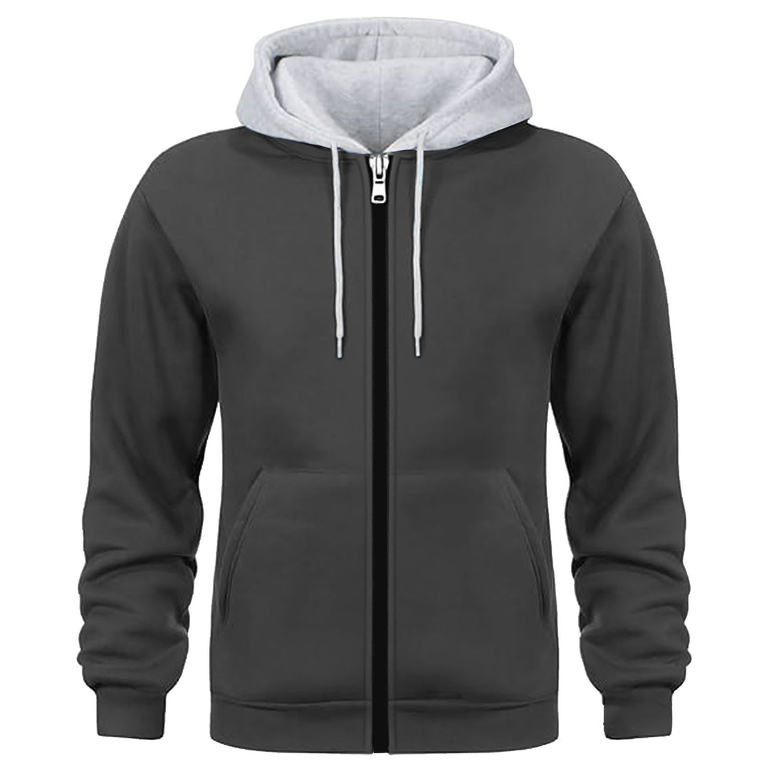 Herren Kapuzenjacke mit doppellagigem Material Drune