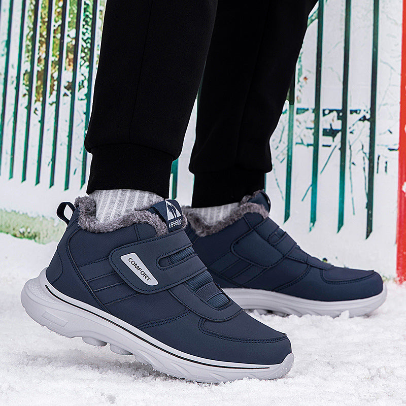 Damen isolierte Winter-Sneaker mit praktischem Klettverschluss und weichem Innenfutter Drune