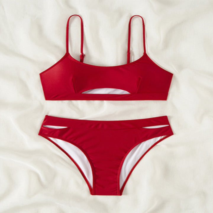 Damen Sportliches Bikini-Set mit cut-out Details Drune