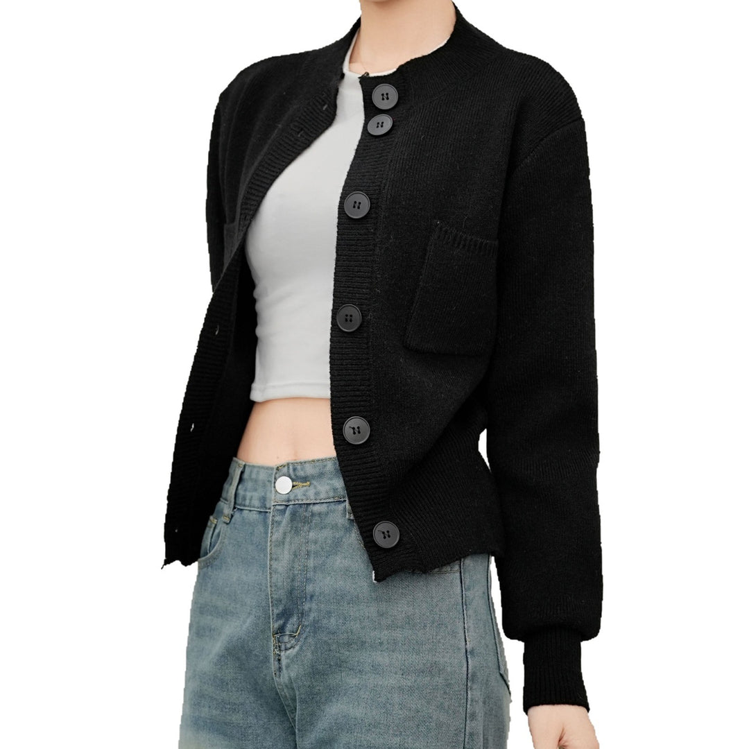 Damen Strickjacke mit Knopfdetails und praktischen Taschen Drune