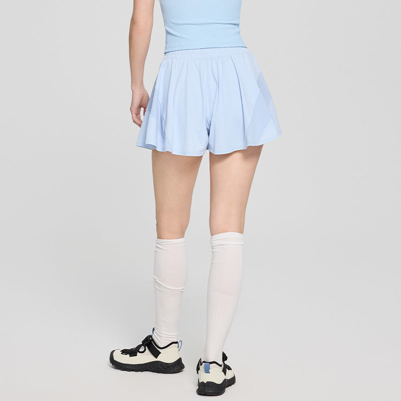 Damen sportliche Laufshorts mit innovativem Doppelschichtendesign Drune