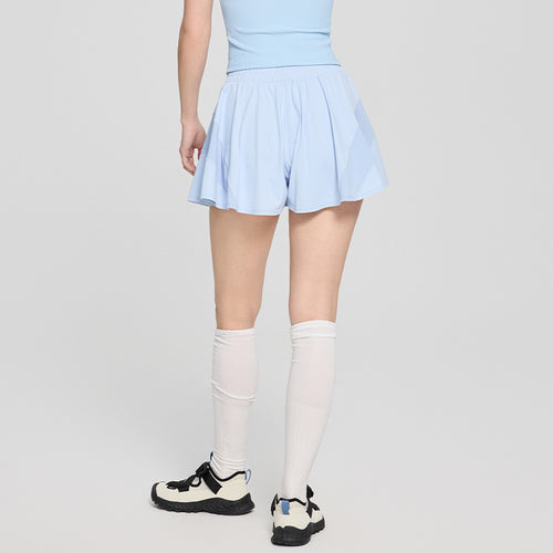Damen sportliche Laufshorts mit innovativem Doppelschichtendesign Drune