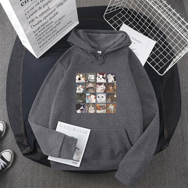 Damen Sweatshirt mit Tier-Motiv Drune