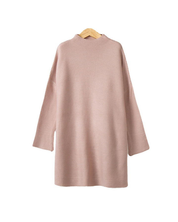 Damen Großer Rollkragenpullover aus weichem Strick Drune