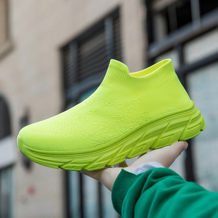 Damen Hochleistungs-Sneaker mit flexiblem Strick-Obermaterial und dämpfender Sohle Drune