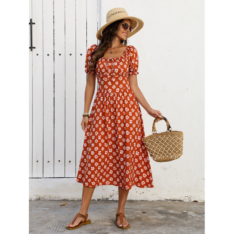 Damen Maxikleid im luftigen Boho-Stil Drune