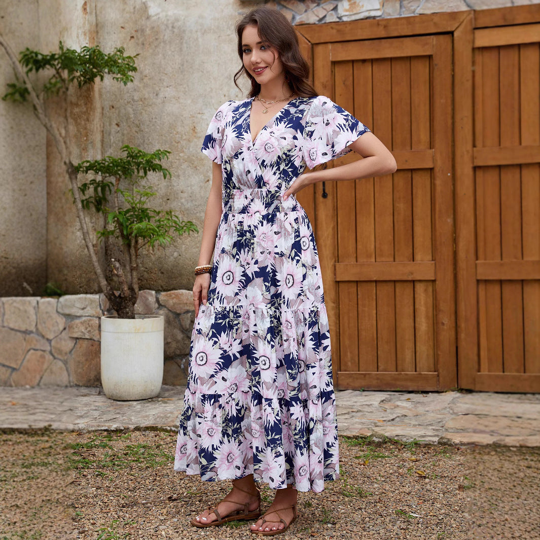 Damen Maxikleid Drune