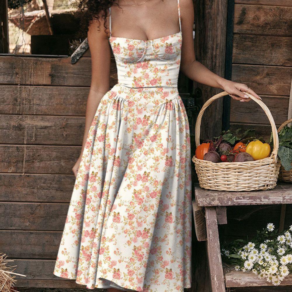 Damen Blumendress Drune