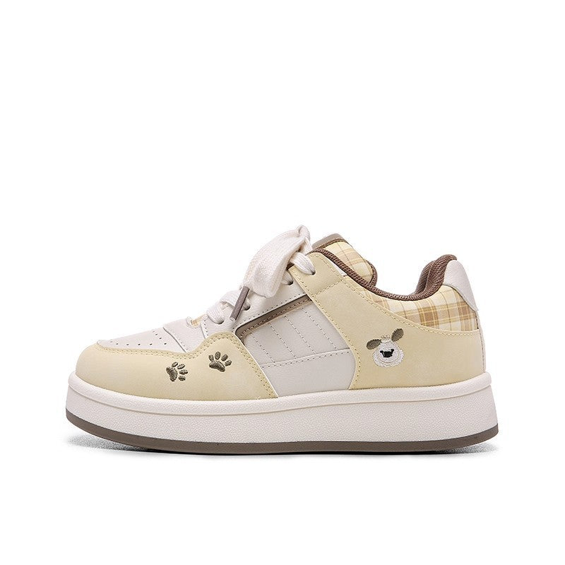 Damen Sneakers im verspielten Design mit dekorativen Bärenmotiven und komfortabler Sohle Drune