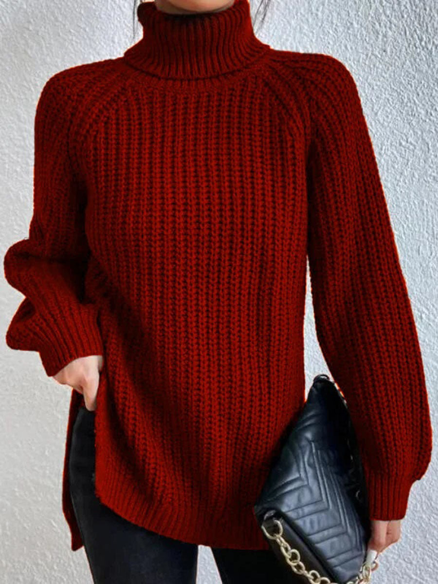 Damen Rollkragenpullover Drune