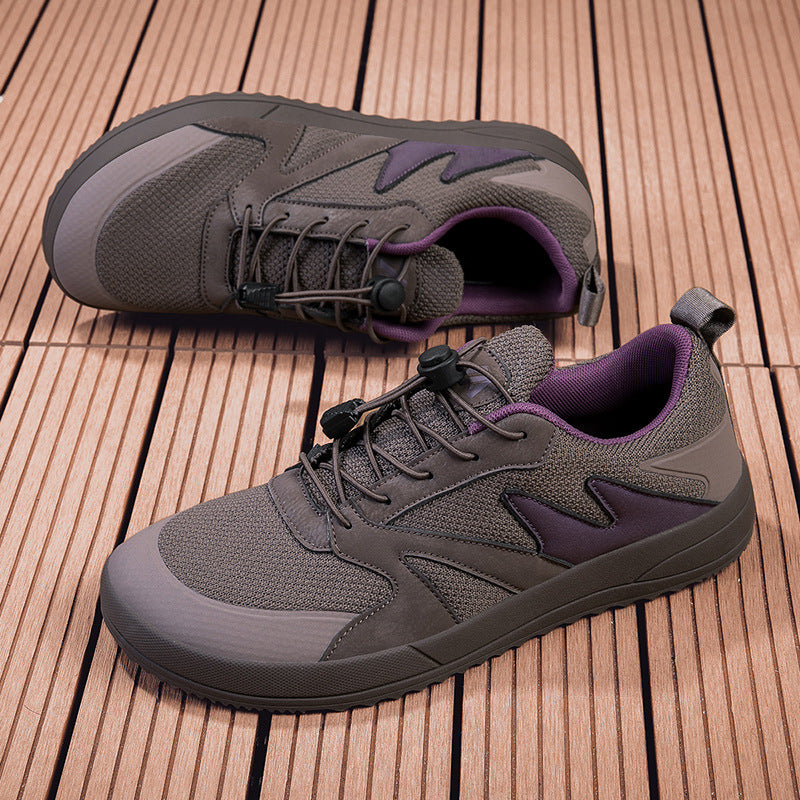 Unisex nan atmungsaktive Allround-Sneaker mit Schnellverschluss und stoßdämpfender Schaumsohle Drune
