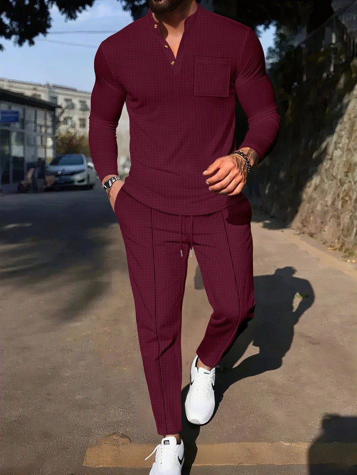Herren modische Freizeitanzug Drune