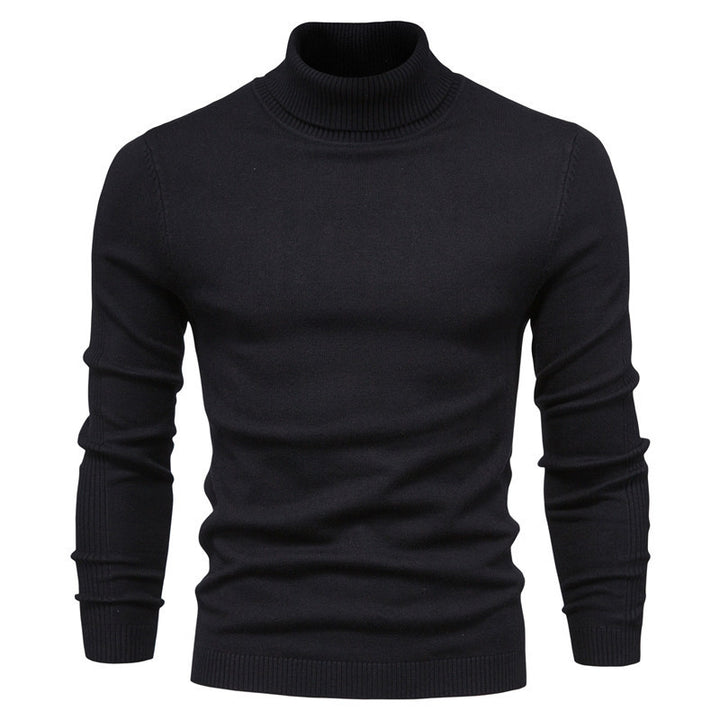 Herren Grober Rollkragenpullover aus wärmendem Material mit strukturierter Oberfläche Drune