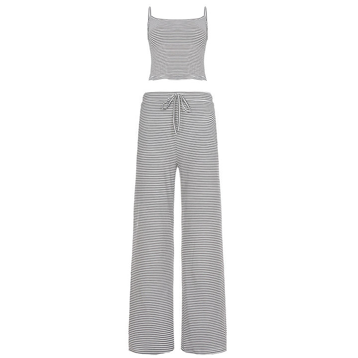 Damen Freizeitoberteil und Jogginghose Set Drune