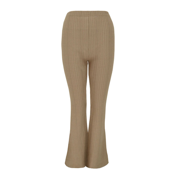Damen Flared Strickhose Drune