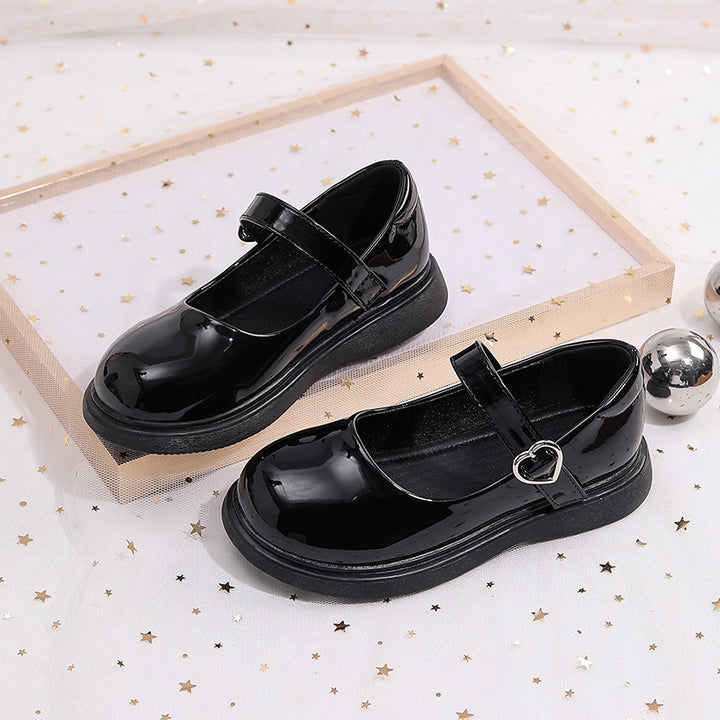 Damen Bequeme Ballerina-Schuhe mit Herz-Applikation Drune